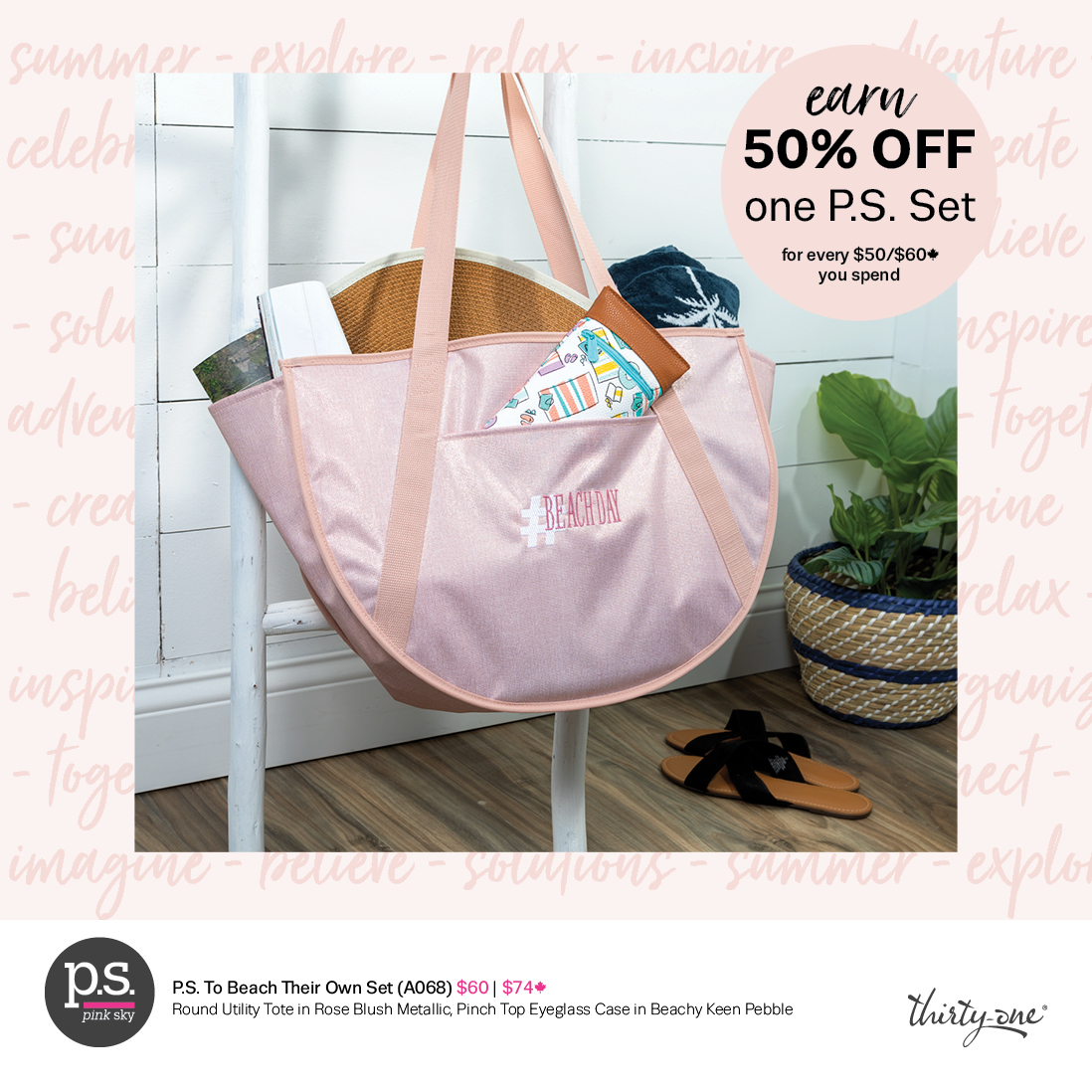 All day discount tote thirty one